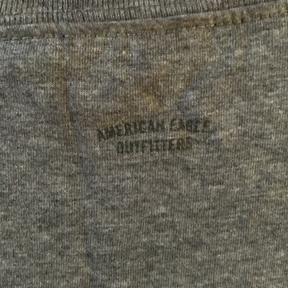 American Eagle Go Down It’s Different Costa Rica Gray and pink XL Tshirt - Picture 4 of 4
